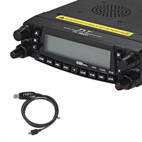 img 1 attached to 📻 Black TYT TH-9800 Cross-Band Mobile Car Ham Radio - Quad Band, 50W