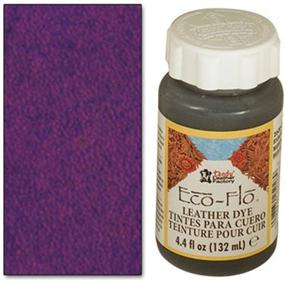 img 1 attached to Tandy Leather Eco-Flo Deep Violet Leather Dye 4.4 fl. oz. (132 ml) (2600-15)