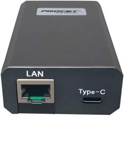 img 2 attached to 💡 Gigabit USB Type C PoE Splitter/Converter with IEEE802.3bt PoE++ Input, Delivering 5V, 9V, 12V, 15V, 20V up to 60W to USBC Devices, PT-PTC-BT