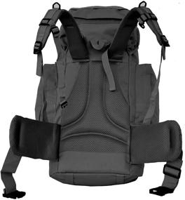 img 2 attached to 🎒 EXPLORER BAG Tactical Backpack Black: Durable, Versatile, and Stylish