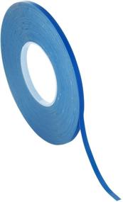 img 1 attached to ⏺️ Chartpak Graphic Art Tape BG1253M: Blue Matte, 1/8 W x 324 L Inches – Superior Quality and Durability in 1 Roll