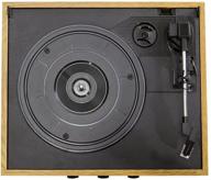 🎶 enhanced vintage record player: classic vinyl, retro turntable with 3 speeds & am/fm radio - pyle pvnttr22 logo