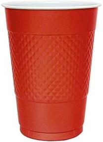 img 3 attached to Red Oz Plastic Tumblers Cups