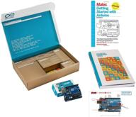 🔌 arduino official starter kit deluxe bundle with make: getting started 3rd edition book - open source electronics prototyping platform logo