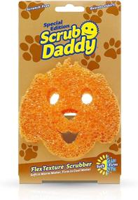 img 4 attached to 🐶 Scrub Daddy Sponge - Pet Edition - Scratch Free Sponge for Kitchen and Bathroom, FlexTexture, Soft in Warm Water, Firm in Cold, Odor Resistant (Dog)