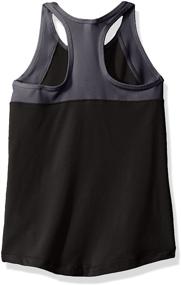 img 1 attached to 👚 High Neck Track Tank for Girls - Soffe