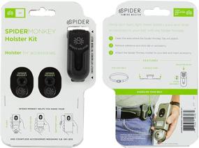 img 3 attached to 📸 Enhance Your Camera Gear Mobility with Spider Holster's SpiderMonkey Accessory Holster Kit – Secure Belt Clip and Adhesive Tabs!