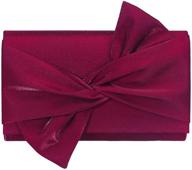 женский атласный клатч для вечерних мероприятий и свадеб - сумочка-клатч логотип