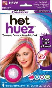 img 4 attached to 💇 Allstar Innovations - HotHuez Temp Hair Chalk: Vibrant Color for Temporary Hair Styling