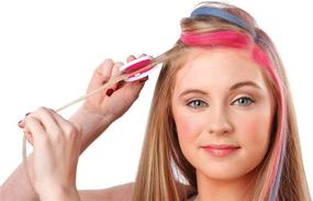 img 2 attached to 💇 Allstar Innovations - HotHuez Temp Hair Chalk: Vibrant Color for Temporary Hair Styling