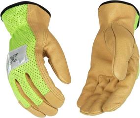 img 4 attached to Kinco 035117908031 Pigskin Leather Gloves