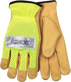 img 3 attached to Kinco 035117908031 Pigskin Leather Gloves