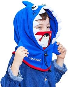 img 4 attached to 🧤 TRIWONDER Thermal Fleece Balaclava - Warm Winter Accessory for Boys, Ideal for Cold Weather