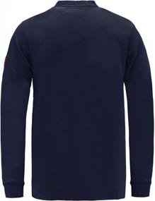 img 2 attached to 🔥 NFPA2112 Compliant BOCOMAL Flame Resistant Shirts for Men