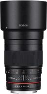 📸 enhance your nikon digital slr camera with the rokinon 135mm f2.0 ed umc telephoto lens logo