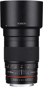 img 4 attached to 📸 Enhance Your Nikon Digital SLR Camera with the Rokinon 135mm F2.0 ED UMC Telephoto Lens