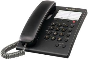 img 1 attached to 📞 Black Integrated Corded Phone - Panasonic KX-TS550B