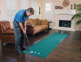 img 1 attached to SKLZ Vari-Break Putting Green: Perfect Your Putting Skills with Adjustable-Break Green