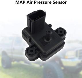 img 3 attached to 🚀 High-Performance MAP Sensor for Ford F250 F350 F450 F550 Super E-Series Diesel Trucks-Vans 6.0L, Manifold Absolute Pressure CX-1961, Part 2L1A-9F479-AA and 2L1Z-9F479-AA – Reliable and Compatible Fit