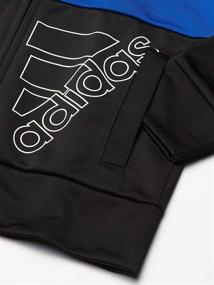 img 1 attached to 👕 Раскройте свой стиль: Куртка для мальчиков Adidas Tricot освежает активную одежду для мальчиков