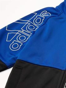 img 2 attached to 👕 Раскройте свой стиль: Куртка для мальчиков Adidas Tricot освежает активную одежду для мальчиков
