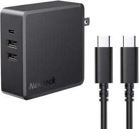 img 4 attached to 🔌 Nekteck 95W USB C Wall Charger, USB-IF Certified, PD 3.0 Charger with Multiple Ports and Foldable Plug, Compatible with MacBook Pro/Air, HP Spectre, iPad Air/Pro, iPhone 11/12/XR, Pixel 3 XL, and More