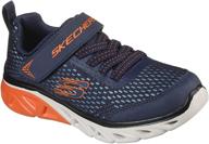 skechers unisex-child glide-step sport sneaker: stylish comfort for young athletes logo