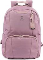 🎒 maxlite 5 laptop backpack for women in dusty rose pink - one size, by travelpro logo