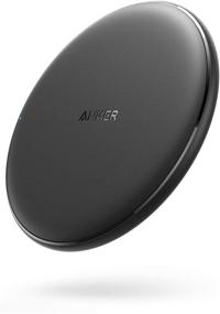 img 4 attached to ⚡ Anker PowerWave Pad: Wireless Charger for iPhone 12/11, AirPods Pro, Galaxy S20/S10 - 10W Fast Charging (No AC Adapter)