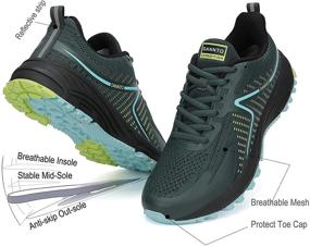 img 3 attached to Dannto Women's Lightweight Athletic Sneakers: Perfect Support for Active Lifestyles