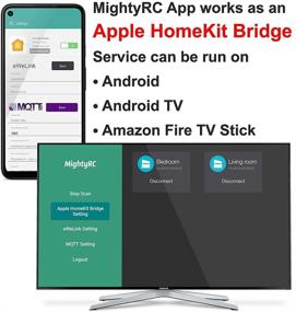 img 3 attached to MightyRC Universal Remote Control (IR & RF 433) - Apple HomeKit, Alexa, Google Home, Home Assistant Compatible