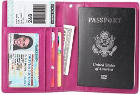 img 3 attached to Window-Blocking Passport Wallet Holder