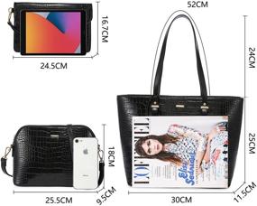 img 2 attached to Сумки через плечо Fashion Handle Satchel