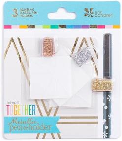 img 4 attached to 🖊️ Organize and Beautify Your Desk with the Erin Condren Metallic Pen Holder Trio (ACC-PENHOLM)