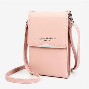 img 1 attached to 👜 Womens Crossbody Tassel Shoulder Bag with Cell Phone Purse, Card Slot Wallet, and Handbag