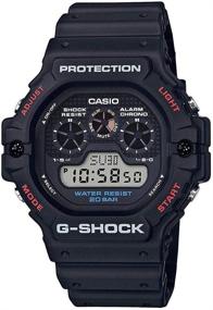 img 2 attached to ⌚ Часы Casio G-Shock цифровые мужские DW5900 с водонепроницаемостью и черным циферблатом