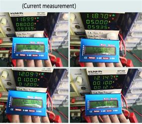 img 1 attached to 🔋 RC Watt Meter: Accurate Digital Power Analyzer with LCD Display for Battery Voltage and Balance Check, Watt, Volt and Amp Measurement (DC 60V/100A)