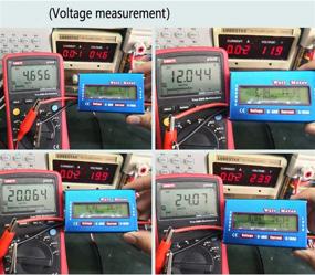 img 2 attached to 🔋 RC Watt Meter: Accurate Digital Power Analyzer with LCD Display for Battery Voltage and Balance Check, Watt, Volt and Amp Measurement (DC 60V/100A)