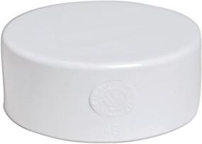 img 1 attached to 🔒 PLASTIC TRENDS PVC S&D 4" SOLVENT WELD CAP - P1604 | High-Quality MfrPartNo Cap