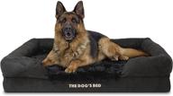 🐶 the dog’s bed: orthopedic support for senior dogs, post surgery recovery, and illness - waterproof, washable, available in s-xxl sizes логотип