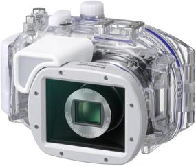 img 1 attached to 📷 White/Clear Marine Case for Select Lumix Cameras by Panasonic (DMW-MCTZ20)