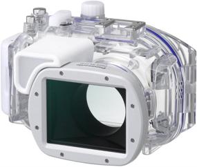 img 2 attached to 📷 White/Clear Marine Case for Select Lumix Cameras by Panasonic (DMW-MCTZ20)