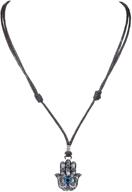 bluerica fatima pendant adjustable necklace logo