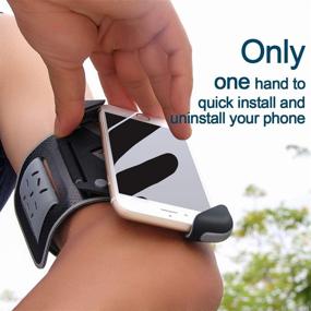 img 3 attached to HANZIUP Running Adjustable One Hand Climbing Cell Phones & Accessories