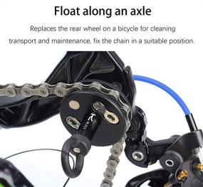 img 3 attached to VANICE Bike Chain Keeper Sleeping Hub Tool Holder Frame Protector for 12mm Thru Axle - 5 in 1 Dummy Hub Bicycle