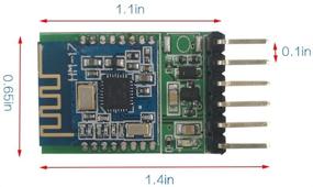 img 1 attached to 🔌 DSD TECH HM-17 Модуль Bluetooth 4.2 с чипом CC2640R2F для Arduino Совместим с iPhone: Улучшение SEO