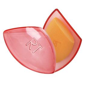 img 1 attached to 🧽 Real Techniques Miracle Complexion Beauty Sponge Makeup Blender Set with Travel Case, Ideal for On-The-Go, 2 Piece Kit