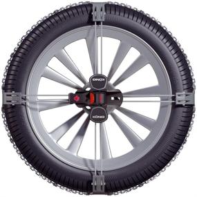 img 3 attached to ❄️ KONIG K44 Snow Chains, Set of 2 - Ideal for Improved Traction on Icy Surfaces