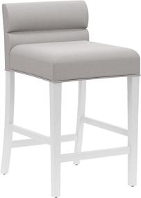 img 3 attached to Hillsdale Desco Stool Counter White