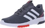 👟 adidas baby racer black boys' sneakers for running logo